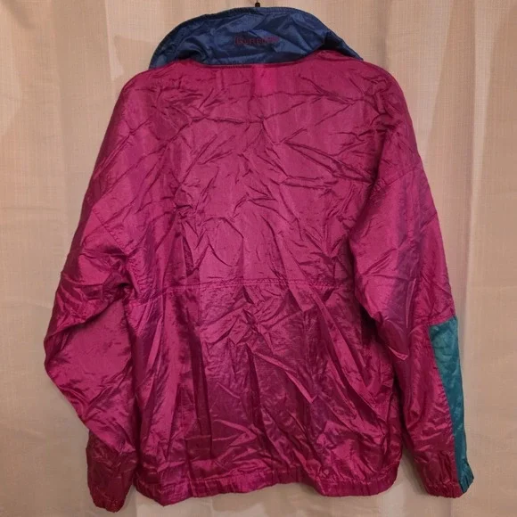 vintage retro columbia sportswear unisex reversible Ski jacket Large 2 In 1 - Picture 6 of 12